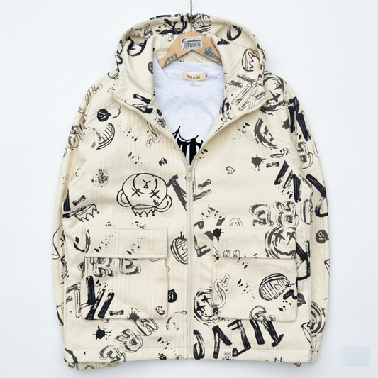 Veste Zippée à Capuche Graffiti Art « Urban Street »