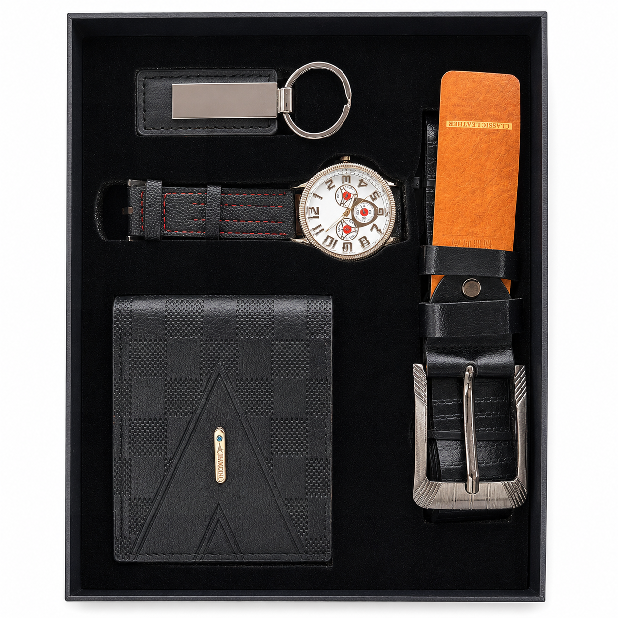 Coffret Homme Noir – Élégance Intemporelle