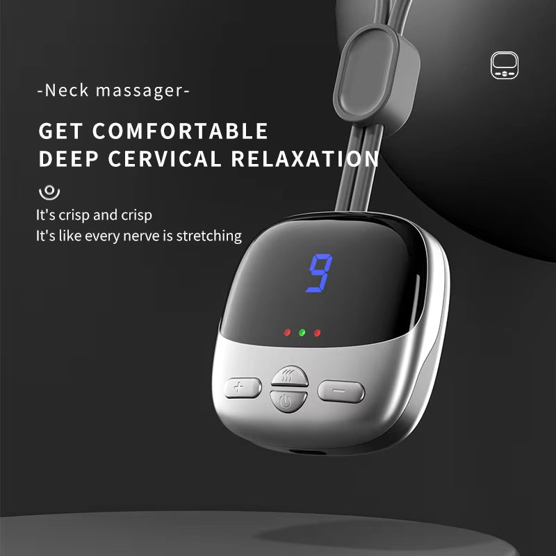 Appareil de Massage Cou & Nuque LP-A7 - 9 Niveaux d'Intensité - Rechargeable