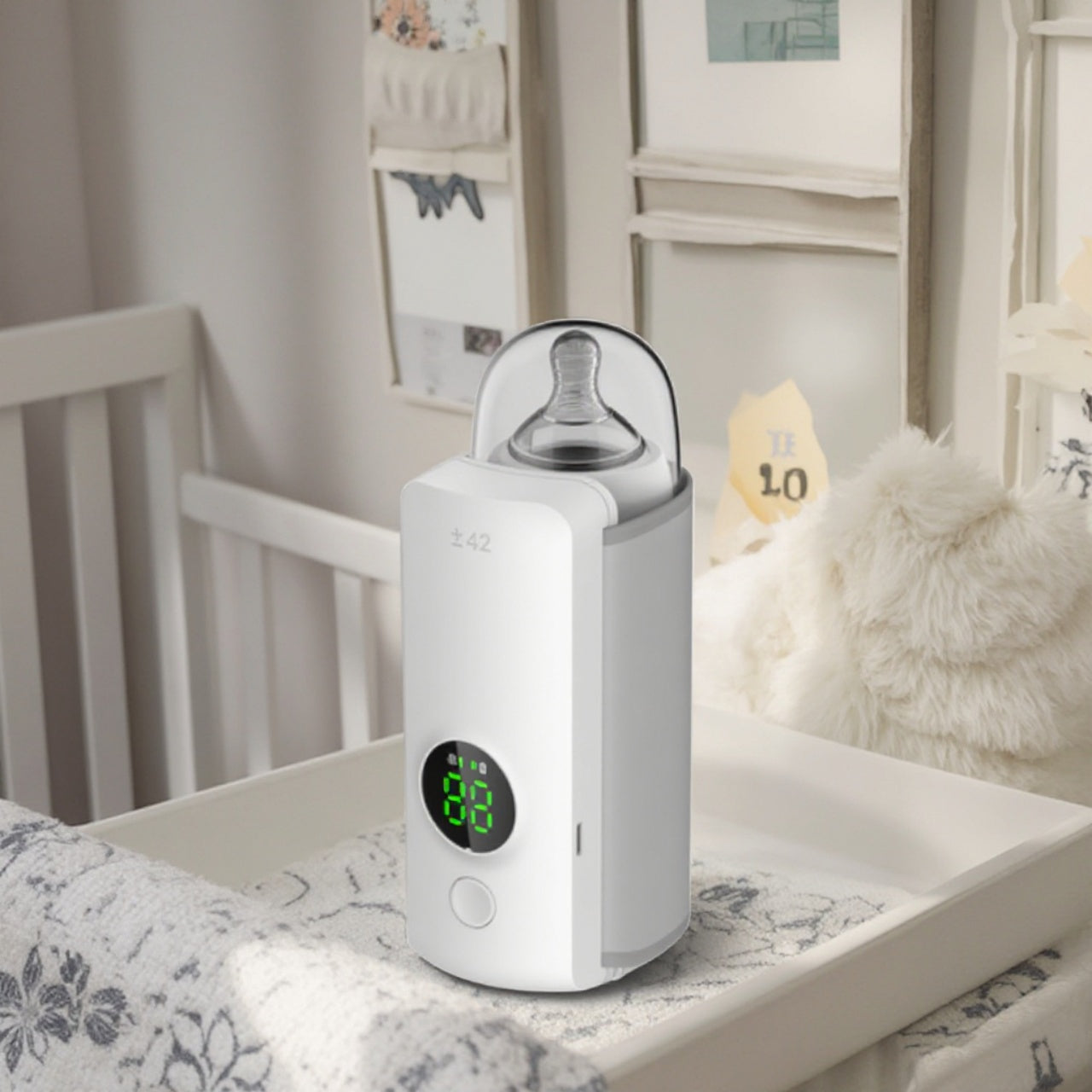 Housse Chauffante Intelligente USB - Affichage Digital - Pour Voyage