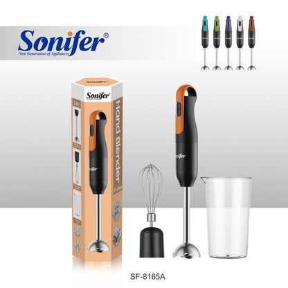 Sonifer Set de Mixage SF-8165A - Moteur Cuivre Pur - Mixeur, Fouet & Hachoir