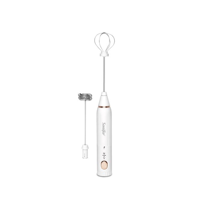 Sonifer Mini Batteur Sans Fil SF-8140 - Batterie 1200mAh - Idéal Œufs & Crème