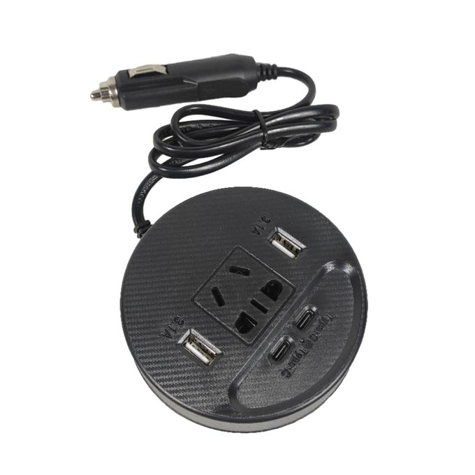 Adaptateur Secteur Voiture pour PC Portable - 150W - Ports USB-C
