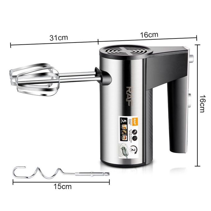 RAF Fouet Électrique & Pétrin R.6690 – 600W Haute Performance – Design Ergonomique