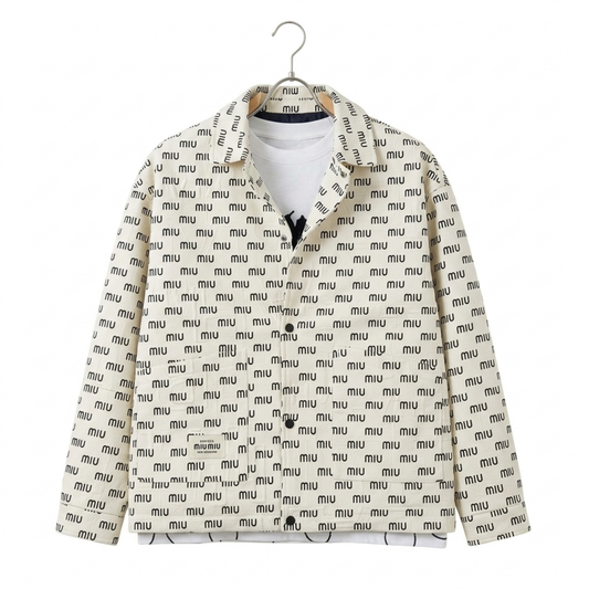 Surchemise Premium Matelassée à Monogrammes « Miu Concept »