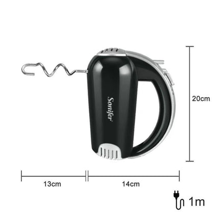 Sonifer Batteur à Œufs & Pâte SF-7015 - Design Ergonomique - Bouton Éjection