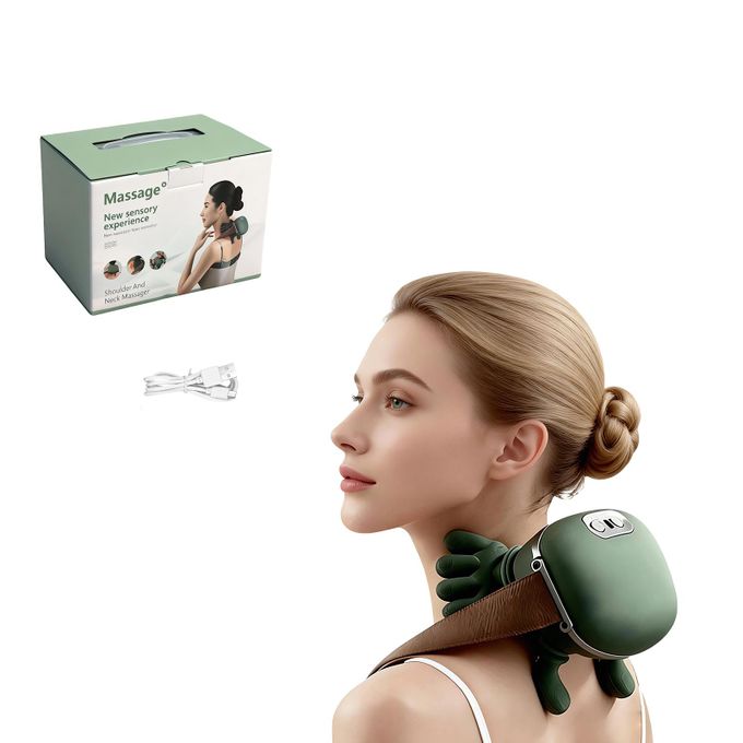 Appareil de Massage Épaules & Cou - Fonction Chauffante - Rechargeable USB
