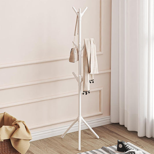Porte-Manteau sur Pied Design Arbre AY-2040 - Portant à Vêtements en Tubes d'Acier Épais