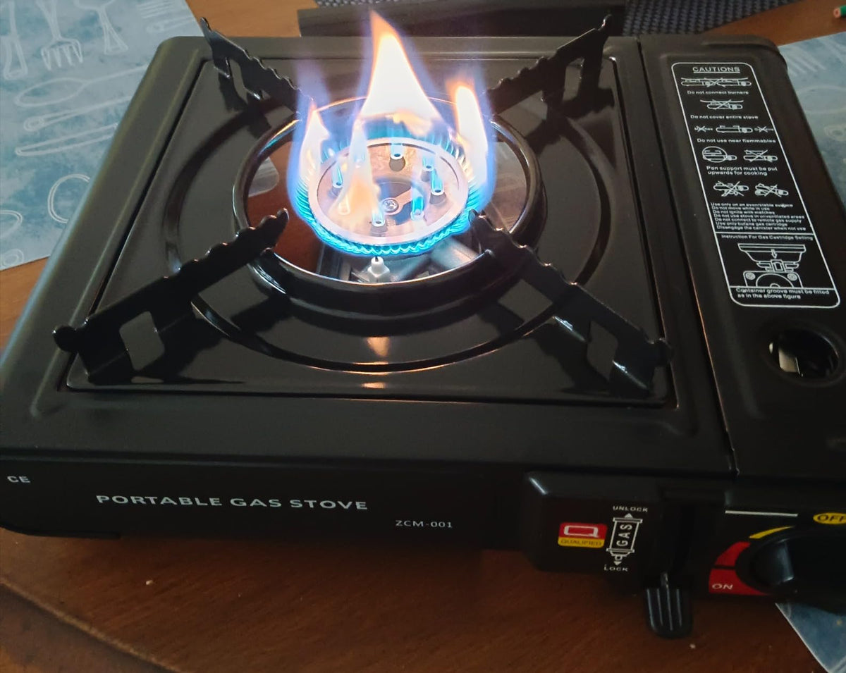 Réchaud à gaz butane portable + une Bonbonne