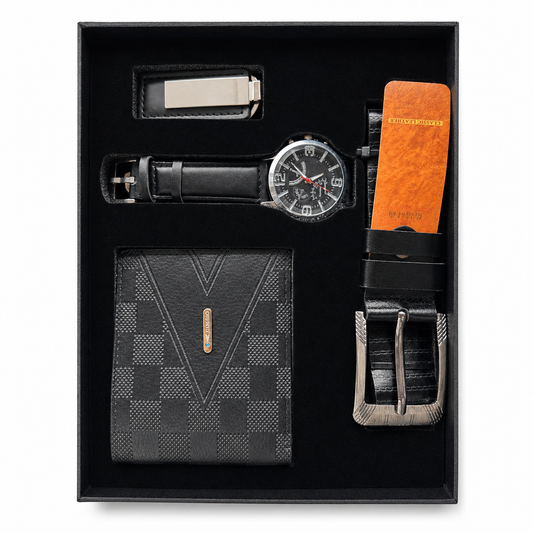 Coffret Homme Noir – Élégance Intemporelle