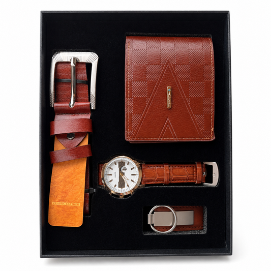 Coffret Homme Marron – Style Sophistiqué