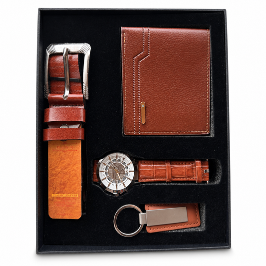 Coffret Homme Marron – Style Sophistiqué