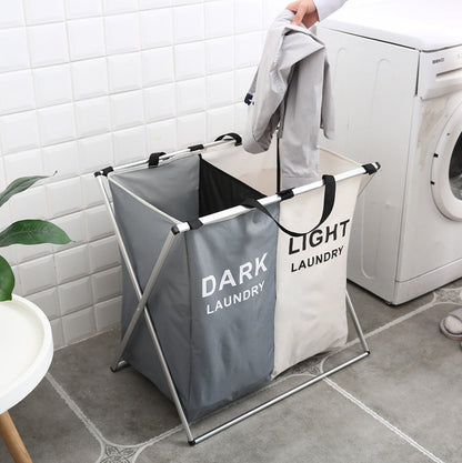Panier à Linge Pliable Haute Capacité – Organisateur de Lessive Tri Sélectif 1 ou 2 Compartiments