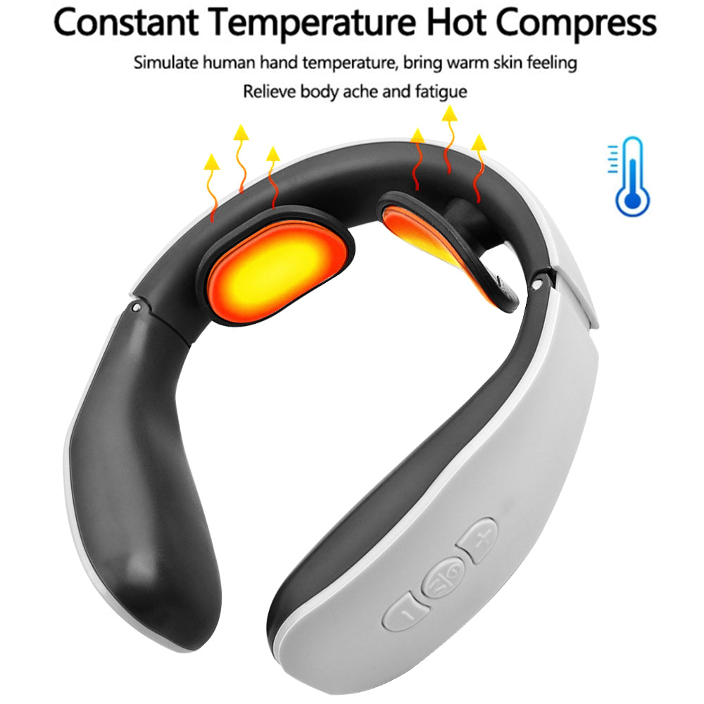 Masseur Cervical Intelligent KS-996-2C - Impulsions Électriques & Système Thermique