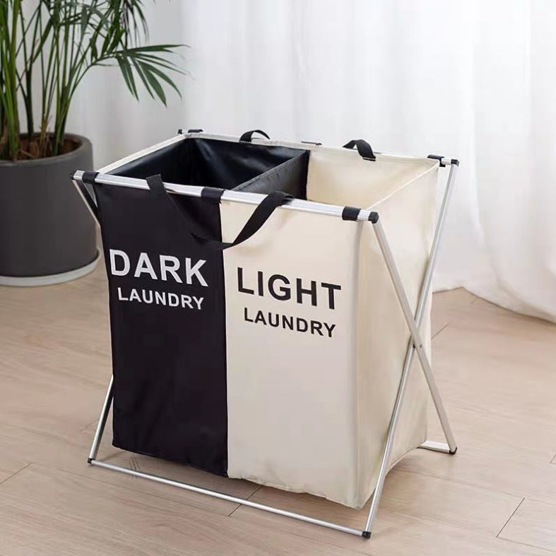 Panier à Linge Pliable Haute Capacité – Organisateur de Lessive Tri Sélectif 1 ou 2 Compartiments