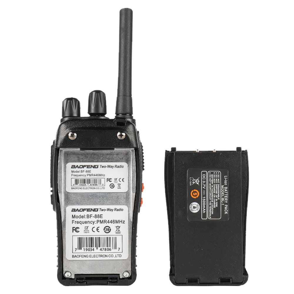 Talkie-Walkie  BF-888S  – Radio Bidirectionnelle Haute Performance pour Sécurité, Chantier et Événementiel