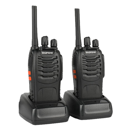 Talkie-Walkie  BF-888S  – Radio Bidirectionnelle Haute Performance pour Sécurité, Chantier et Événementiel