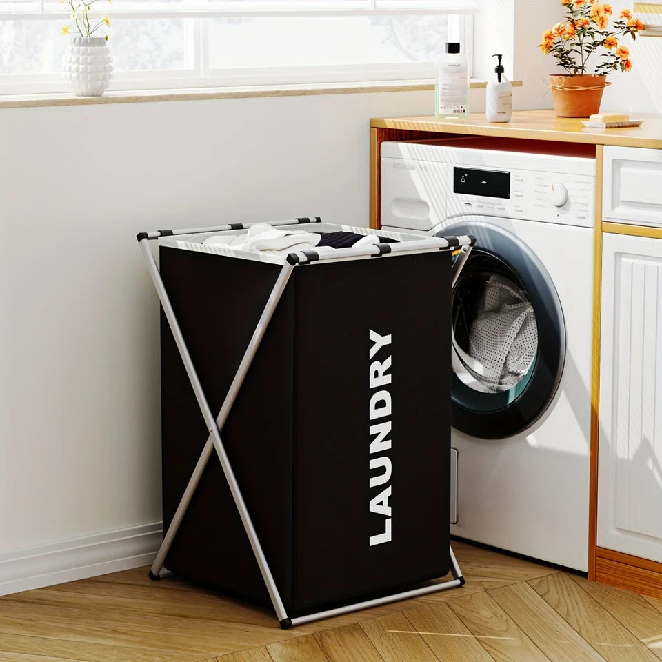 Panier à Linge Pliable Haute Capacité – Organisateur de Lessive Tri Sélectif 1 ou 2 Compartiments