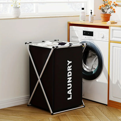 Panier à Linge Pliable Haute Capacité – Organisateur de Lessive Tri Sélectif 1 ou 2 Compartiments