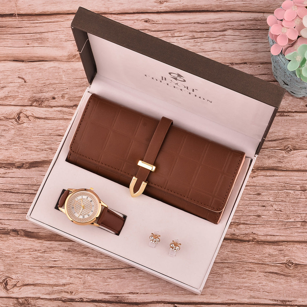 Coffret Cadeau Femme Jesou Collection Marron