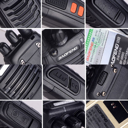 Talkie-Walkie  BF-888S  – Radio Bidirectionnelle Haute Performance pour Sécurité, Chantier et Événementiel