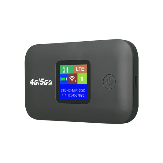 Modem Pocket Wifi 4G/5G LTE Universel – Routeur Internet Mobile Haute Vitesse avec Écran Intelligent