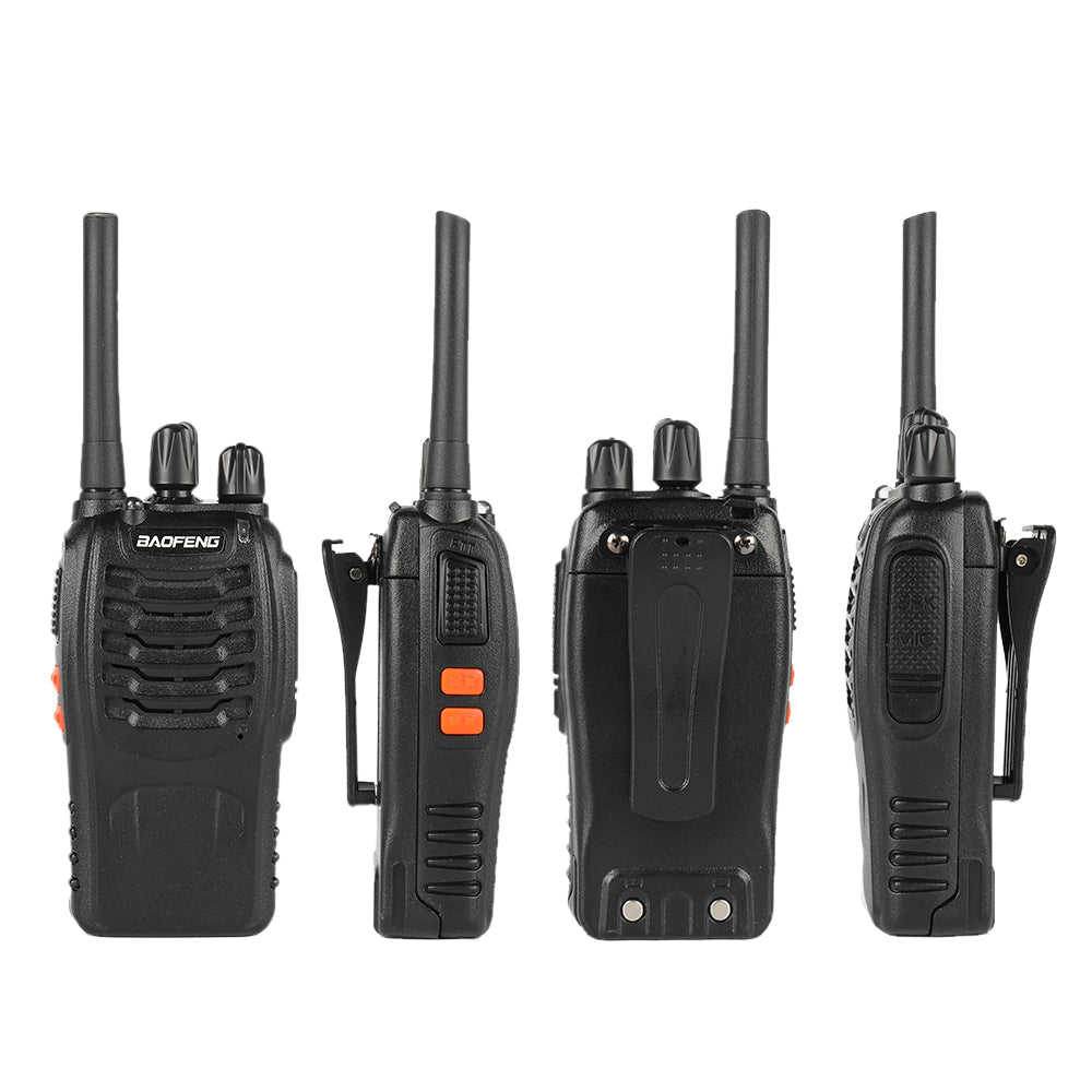 Talkie-Walkie  BF-888S  – Radio Bidirectionnelle Haute Performance pour Sécurité, Chantier et Événementiel