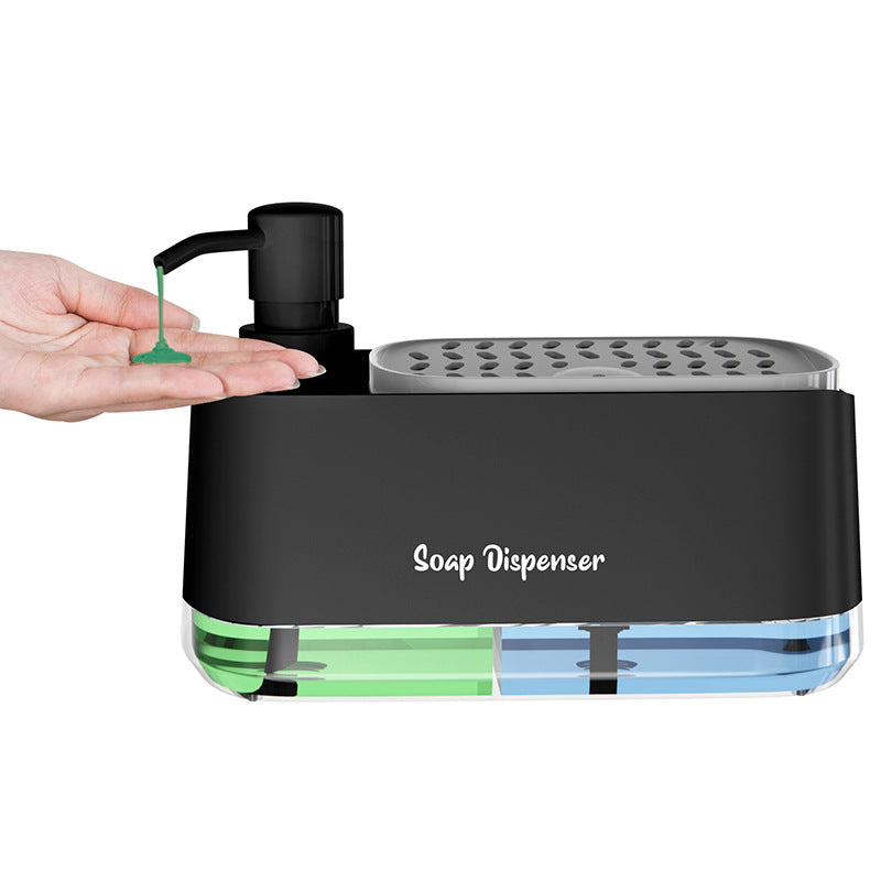 Station de Nettoyage Cuisine - Distributeur de Liquide Vaisselle Intégré